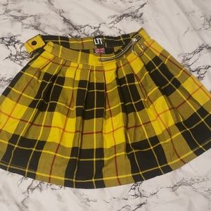 LTT Plaid Mini Skirt